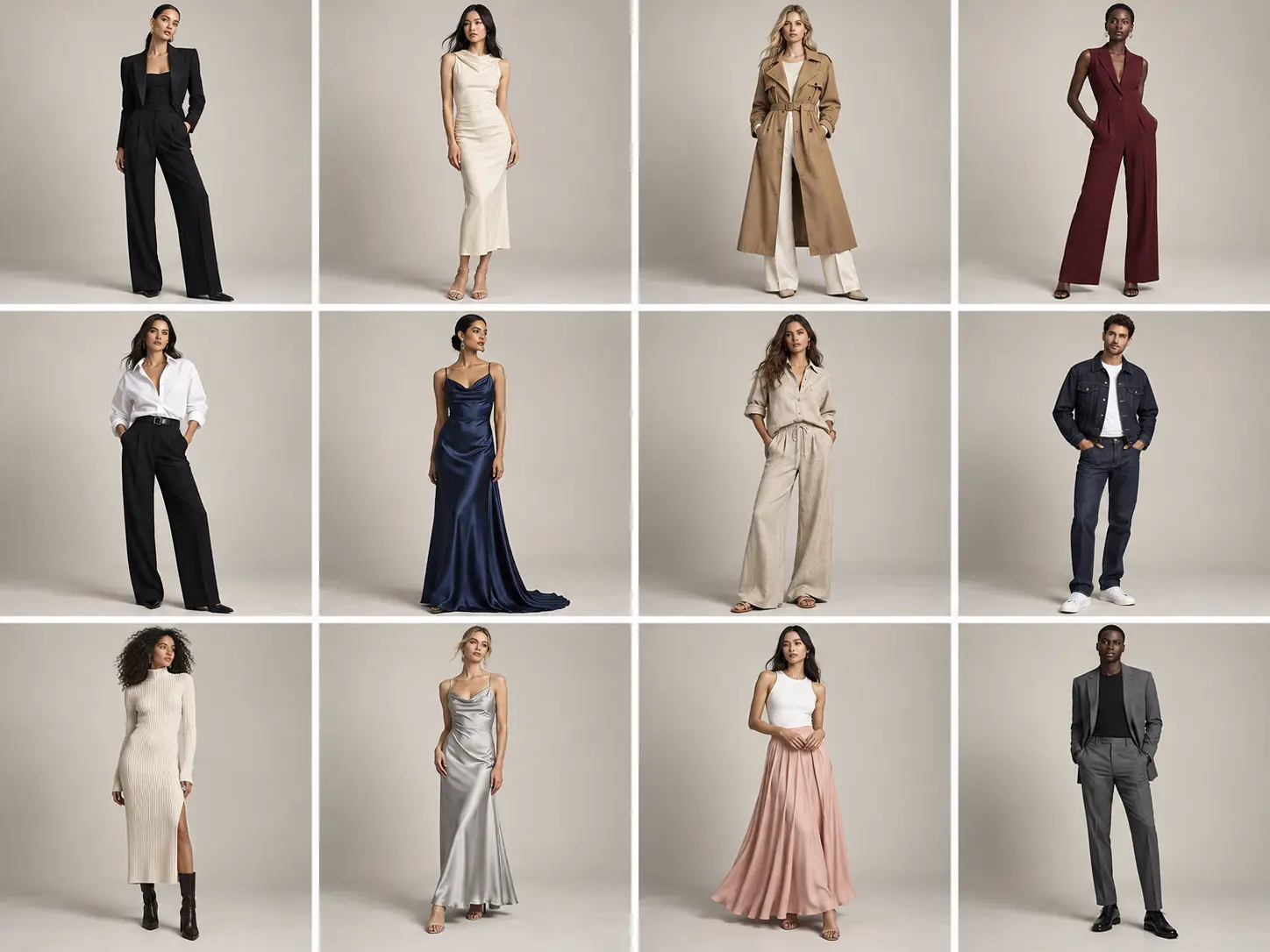 Modern international fashion design inspiration